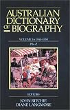 Australian Dictionary of Biography, Volume 16: 1940-1980, Pik-Z (Australian Dictionary of Biography)