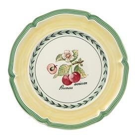 Villeroy & Boch French Garden Valence Bread and Butter Plates, Cherry, Set of 6