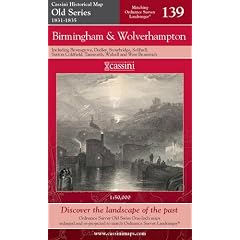 Birmingham and Wolverhampton (Cassini Old Series Historical Map) by