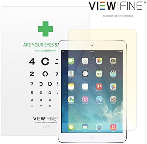 [VIEWFINE] UV/Blue Light Blocking iPad Mini Screen Film / Eye Protection / Screen Damage Protection / Easy Attachment / Antistatic