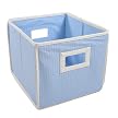 Fabric Folding Bin - Blue