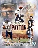 Walter Payton Collage 8x10 Color Photo