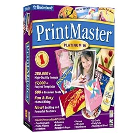 Print Master Platinum Version 16.0 DVD