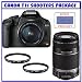 Canon EOS Rebel T1i Digital SLR Camera Kit w/EF-S 18-55mm f/3.5-5.6 IS Lens + Canon EF-S 55-250mm f/4-5.6 IS Autofocus Lens + Two (2) UV Protective Filters