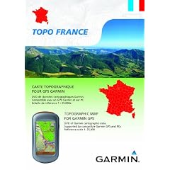 Garmin Topo Frankreich Gesamt - Freizeit- und Wanderkarte f�r GPS Ger�te auf DVD und microSD