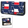 Lone Star TEXAS Checkbook Cover GREAT STOCKING STUFFER GIFT IDEA Cute Christmas Gift For HIM HER Man Woman Ladies Women CHECK BOOK COVER HOLDER Travel, Cotton with WATERPROOF LINING