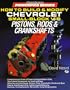 How to Build & Modify Chevrolet Small-Block V-8 Pistons, Rods & Crankshafts (Powerpro Series)