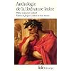 Anthologie de la litt�rature latine