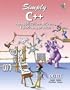 Simply C++: An Application-Driven Tutorial Approach