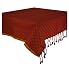 Hand Woven Elegant Jacquard 55% Cotton / 45% Rayon Tablecloth 60 x60 Inches