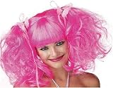 Pink Pixie Gothic Fairy Costume Wig