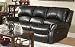 Homelegance Philly Sofa in Dark Brown