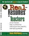 Real-Resumes for Teachers (Real-Resumes Series)