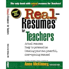 Real-Resumes for Teachers (Real-Resumes Series) (Real-Resumes Series)
