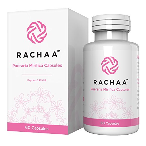 Pueraria Mirifica Capsules - Breast Enlargement Pills Herbal Formulation for Natural Bust Enhancement- Fuller & Younger Looking Cleavage -Increase Cup Size-60 Count