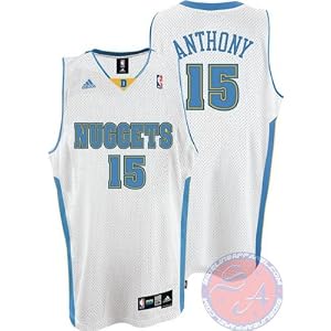 Men's Carmelo Anthony #15 Denver Nuggets Embroidered 