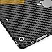 ArmorSuit MilitaryShield Black Carbon Fiber Skin Wrap Film + HD Clear Screen Protector for Apple iPad Mini 2 (WiFi + LTE) - Anti-Bubble Film