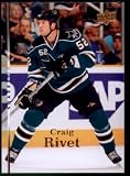 2007 2008 Upper Deck Hockey Card # 329 Craig Rivet Sharks Mint Condition - Shipped In Protective ScrewDown Display Case!!