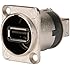 Neutrik NAUSB-W Reversible USB Gender Changer (Type A and B)