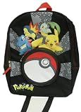 Pokemon Backpack - Black with Large Poke Ball