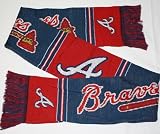 Atlanta Braves Team Stripe Knit Scarf