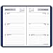 DayMinder Weekly Planner / Appointment Book 2017, 3-5/8 x 6-1/16 , Color Selected For You May Vary (SK48-10)