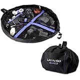 Lay-n-Go Wired Accents, Black/Blue