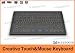 Bluetooth 3.0 Touchpad Keyboard/Mouse 2in1 For iPad,iPhone,Android,HTC,PC,Etc