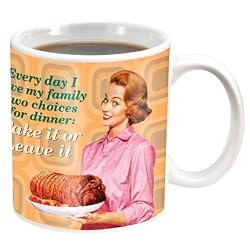 Two Choices for Dinner Vintage Humor Coffee Mug