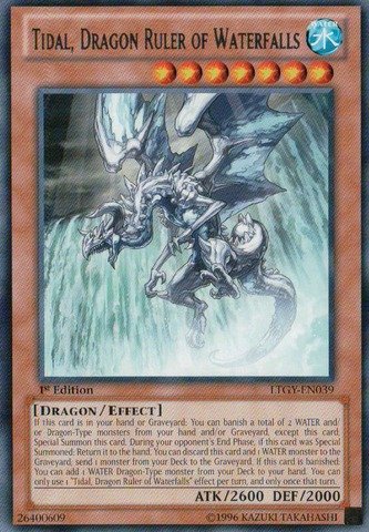 Yu-Gi-Oh! - Tidal, Dragon Ruler of Waterfalls (LTGY-EN039) - Lord of the Tachyon Galaxy - Unlimited Edition - Rare
