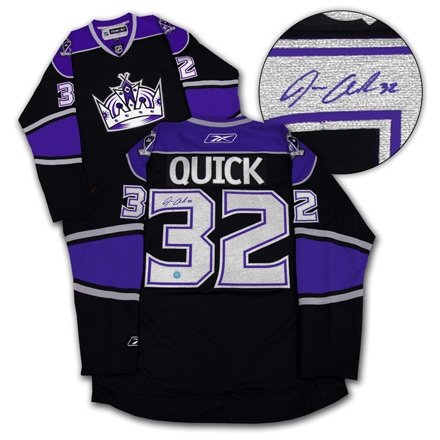 Jonathan Quick Los Angeles Kings Autographed/Hand Signed Hockey Jersey