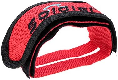Soldier Fixed Gear Fixie BMX Bike Bicycle Anti-slip Double Adhesive Straps Pedal Toe Clip Strap Belt