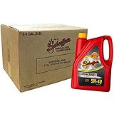 Schaeffer Manufacturing 9000-006 Supreme 9000 Full Synthetic Engine Oil, 5W-40, 1 gal (Pack of 6)