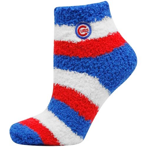 Chicago Cubs Pro Stripe Sleep Soft Socks
