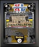 Pittsburgh Steelers 2005 Superbowl 40 - 11x13 Healy Wall Plaque with Black Finish Backing