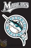 AFFLA Marlins 44x28 Applique Banner - Model AFFLA MLB Banner Pennant Flag