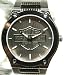 Harley-Davidson&reg; Bulova&reg; Men's Watch. Silver patterned dial with raised H-D&reg; Logo. Luminous. All stainless steel. WR50m/165ft. 76A134