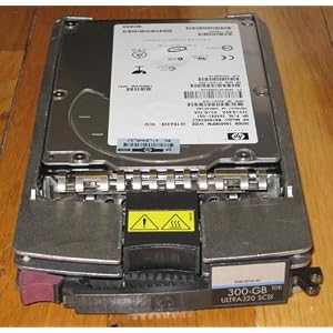 HP 364881-001 300GB universal hot-plug Ultra320 SCSI hard drive - 10,000 RPM - (364881001) by Hewlett-Packard