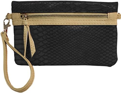 Portable Purse Power Wristlet & Crossbody, Black