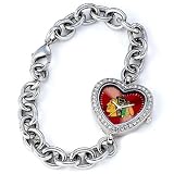 Chicago Blackhawks NHL Ladies Heart Series" Watch"