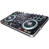 Numark Mixtrack Quad Four Deck USB DJ Controller with Integrated Audio Interface and Trigger Pads