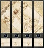 Produkt-Bild: File Art - Design Etiketten - Motiv Da Vinci - breit