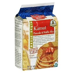 Arrowhead Mills Pancake & Waffle Mix, Kamut, 2 Pound Bags (Pack of 4)