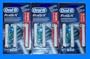 9 (3X3) Braun Oral-B Replacement Fexisoft Brushheads EB-17