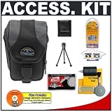 Tamrac 5692 Digital 2 Digital/Photo Bag (Black) + Accessory Kit for Nikon Coolpix, Canon PowerShot, Pentax Optio, Olympus Stylus, Fuji FinePix, Kodak EasyShare, Casio Exilim, Panasonic Lumix, Samsung and Sony Cyber-Shot Digital Cameras