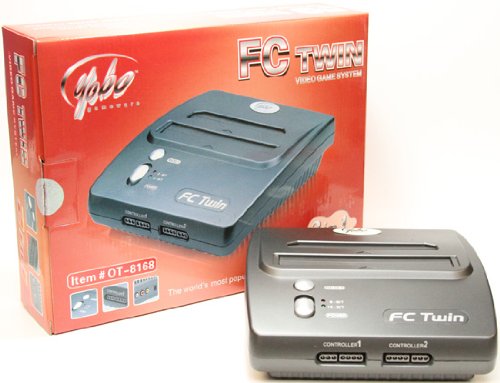 SNES NES FC Twin Video Game System - Black