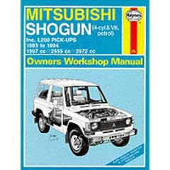 Mitsubishi Shogun and L200 Owner's Workshop Manual (Haynes Owners Workshop Manuals)