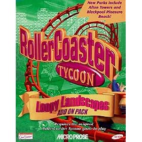 Roller Coaster Tycoon: Loopy Landscapes Add-On Pack (PC - Windows 95/98)