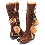 Moda Fusion Yeti04 Mid-Calf Boots 9 Brown