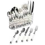 Cambridge Silversmiths Duplex 20-pc. Flatware Set with Caddy - Clear